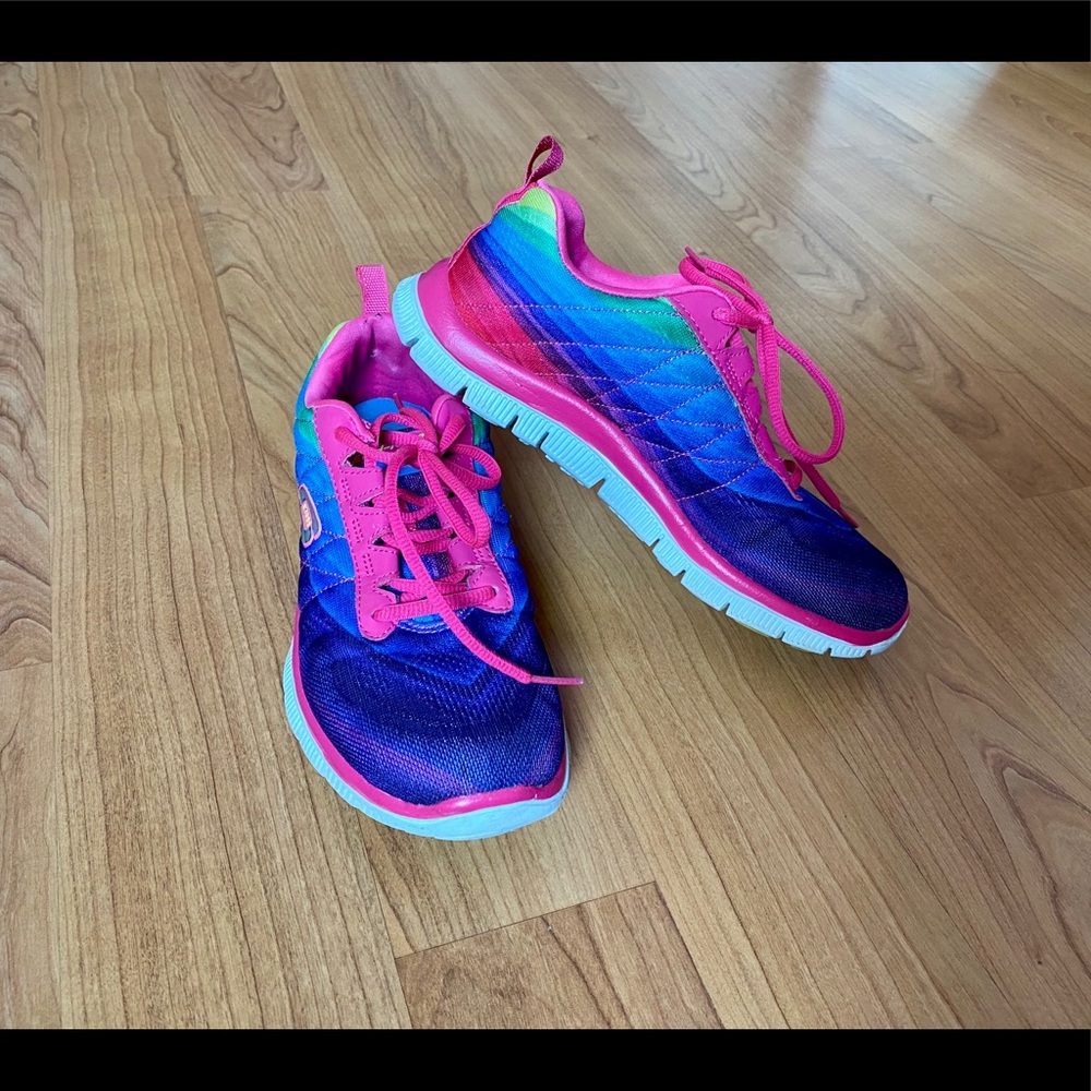 Rainbow Sketchers sneakers